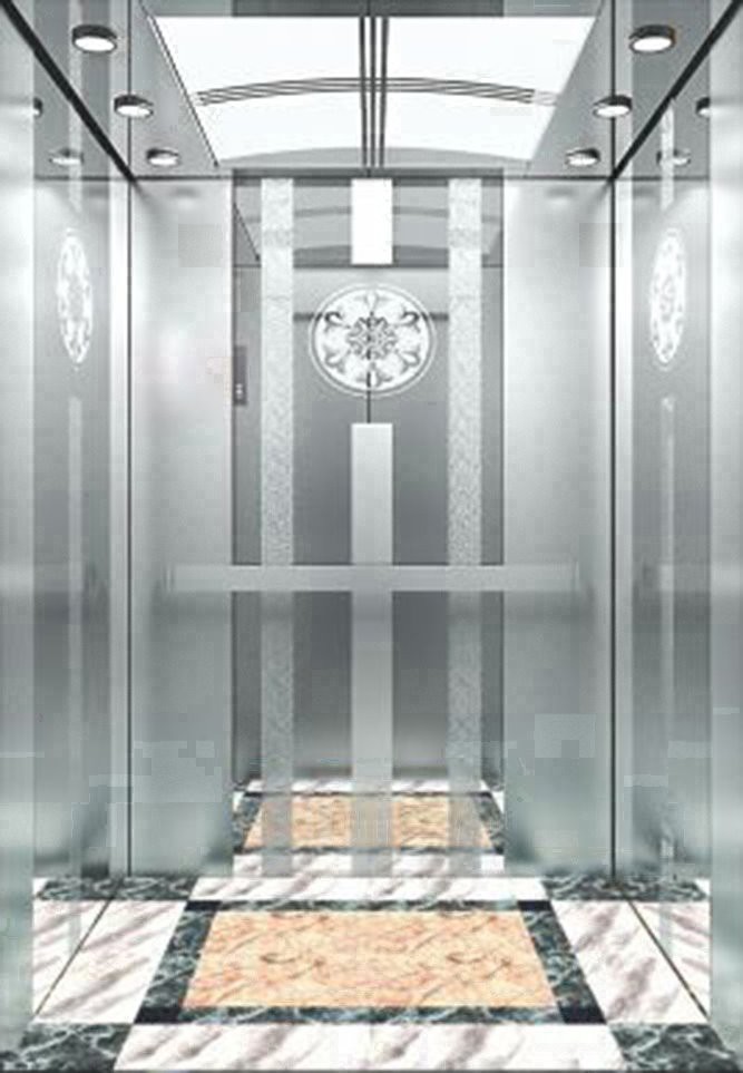 Výtah strojovny pro hotel